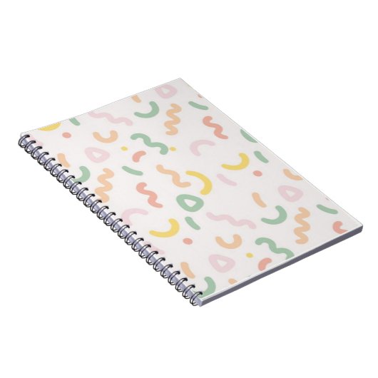 Sprinkle Fun Spiral Notebook Notizblock (Rechte Seite)