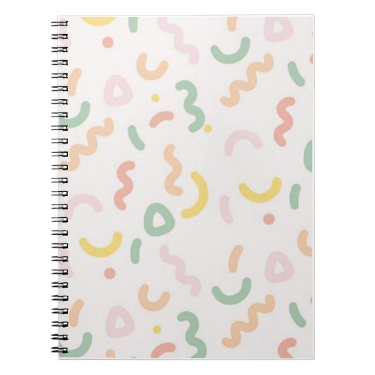 Sprinkle Fun Spiral Notebook Notizblock (Vorderseite)