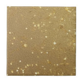 Sprinkle Gold Glitzer Wand Feuerplatz Hintergrund Fliese (Vorderseite)