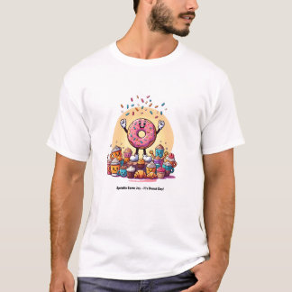 Sprinkle Joy: Unwiderstehlicher Donut-Tag T-Shirt