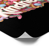 Sprinkle Kindness - 3d - Kindness S Sticker Poster (Ecke)