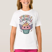 Sprinkle Kindness | Cupcake T-Shirt (Vorderseite)