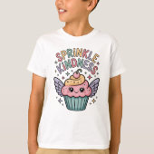 Sprinkle Kindness | Cupcake T-Shirt (Vorderseite)