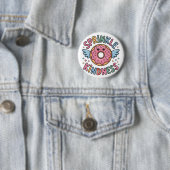 Sprinkle Kindness | Donut Button (Beispiel)