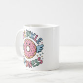 Sprinkle Kindness | Donut Kaffeetasse (Vorderseite Links)