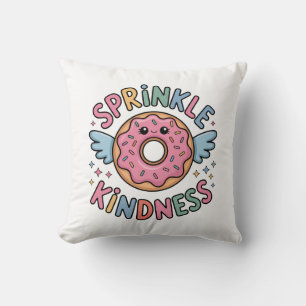 Sprinkle Kindness   Donut Kissen