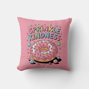 Sprinkle Kindness Donut Kissen