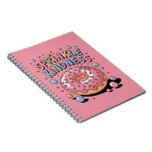 Sprinkle Kindness | Donut Notizblock (Rechte Seite)