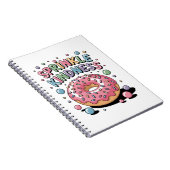 Sprinkle Kindness | Donut Notizblock (Rechte Seite)