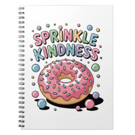 Sprinkle Kindness | Donut Notizblock