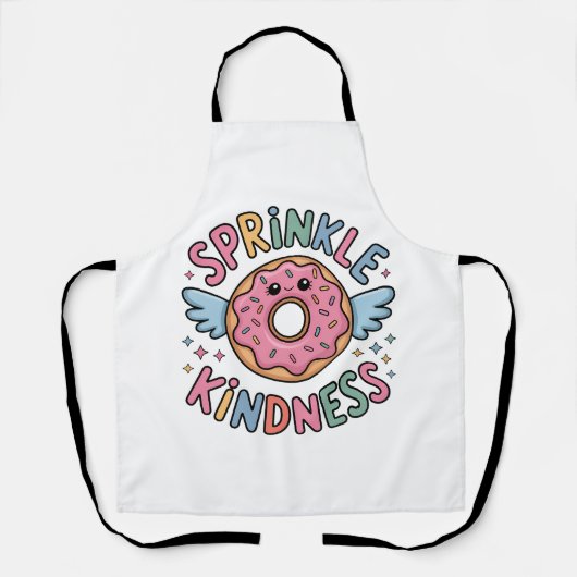 Sprinkle Kindness | Donut Schürze (Vorderseite)