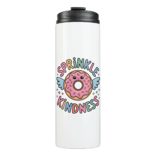 Sprinkle Kindness Donut Thermosbecher