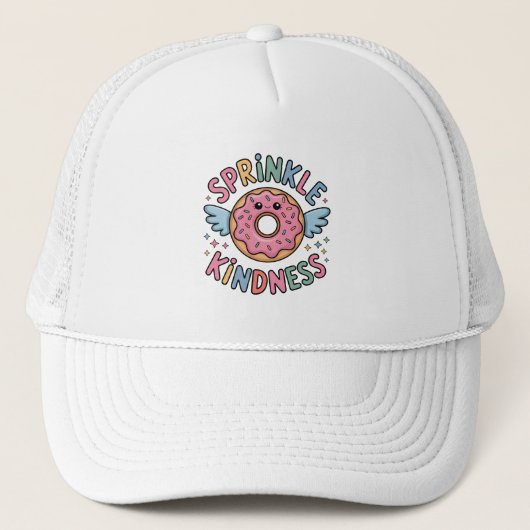 Sprinkle Kindness | Donut Truckerkappe (Vorderseite)