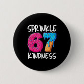 Sprinkle Kindness Family Matching Doughnut Ice-cre Button (Vorderseite)
