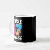 Sprinkle Kindness Family Matching Doughnut Ice-cre Kaffeetasse (Vorderseite Links)
