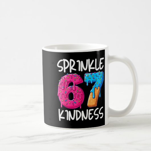 Sprinkle Kindness Family Matching Doughnut Ice-cre Kaffeetasse (Rechts)