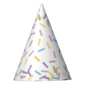 Sprinkle Me Hübsch Partyhütchen (Vorderseite)