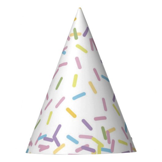 Sprinkle Me Hübsch Partyhütchen (Vorderseite)