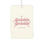 Sprinkle Sprinkle Air Freshener Autolufterfrischer (Vorderseite)