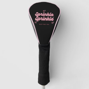Sprinkle Sprinkle Golf Head Abdeckung Rosa und Sch Headcover