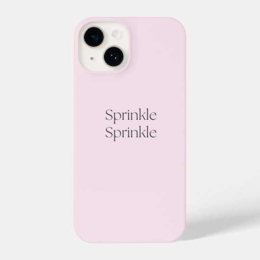 Sprinkle Sprinkle iPhone Gehäuse Shera Seven (rosa iPhone Hülle (Rückseite)