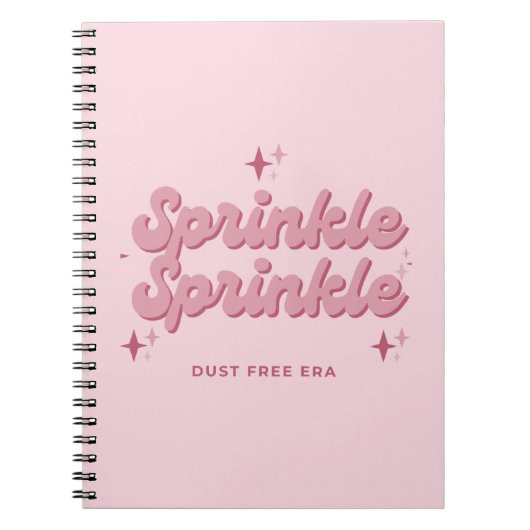 Sprinkle Sprinkle-Notebook Notizblock (Vorderseite)