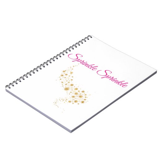 Sprinkle Sprinkle-Notebook Notizblock (Linke Seite)