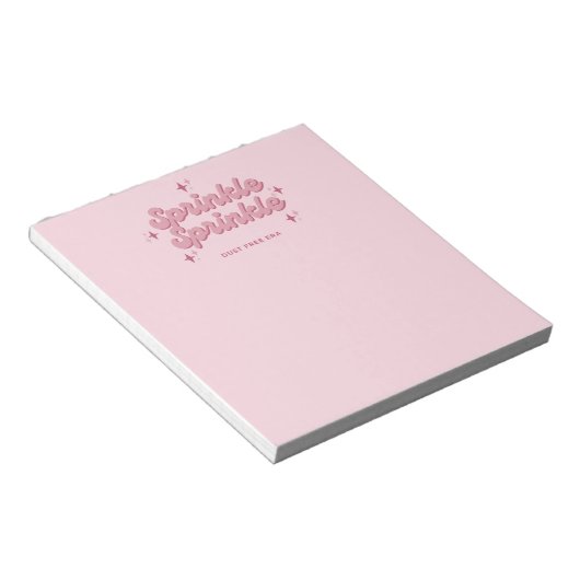 Sprinkle sprinkle Notepad Notizblock (angewinkelt)