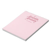 Sprinkle sprinkle Notepad Notizblock (Rotiert)