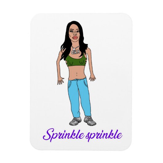 Sprinkle-Sprinkmagnet Magnet (Vertikal)