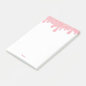 Sprinkle Tropfen Post it Notes Post-it Klebezettel (angewinkelt)