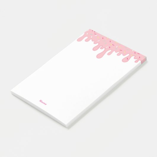 Sprinkle Tropfen Post it Notes Post-it Klebezettel (angewinkelt)