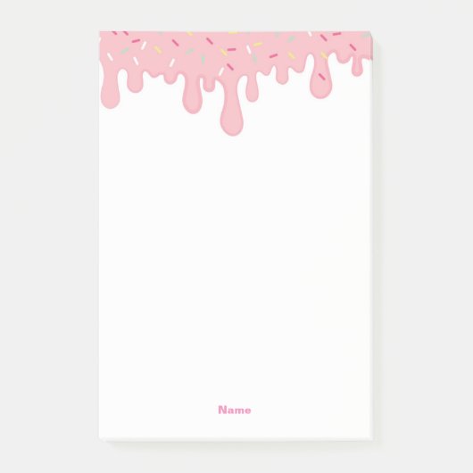 Sprinkle Tropfen Post it Notes Post-it Klebezettel (Vorderseite)