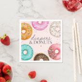 Sprinkled Donut Baby Dusche Party Dekoration Serviette (Beispiel)