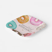 Sprinkled Donut Baby Sprinkle Party Tischdekor Pappteller (Gewinkelt)