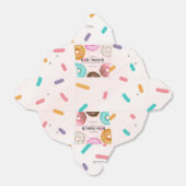 Sprinkled Donut Geburtstagsparty oder Babydusche Geschenkschachtel (Ungefaltet)