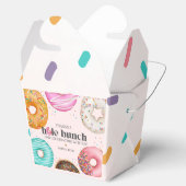 Sprinkled Donut Geburtstagsparty oder Babydusche Geschenkschachtel (Geöffnet)