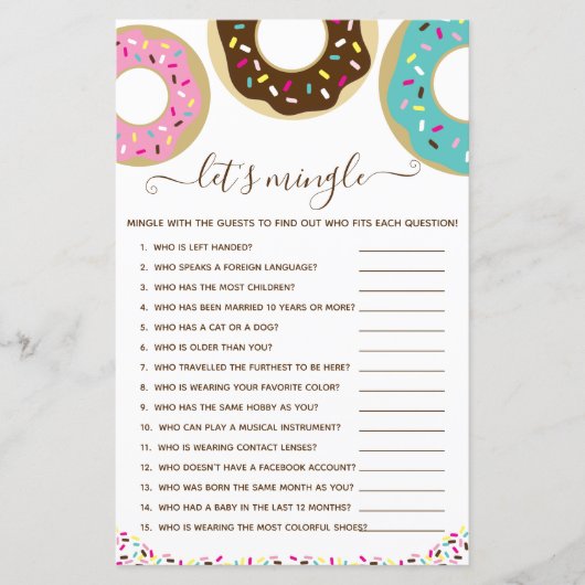 Sprinkled mit Liebe, lassen Sie uns ein Spiel verm (Vorderseite)