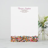 Sprinklen gefüllt briefkopf (Stehend Vorderseite)