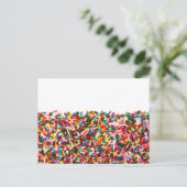 Sprinklen gefüllt Postkarte (Stehend Vorderseite)