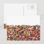 Sprinklen gefüllt Postkarte (Vorne/Hinten)