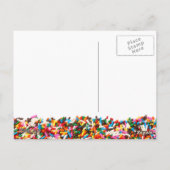 Sprinklen gefüllt Postkarte (Rückseite)