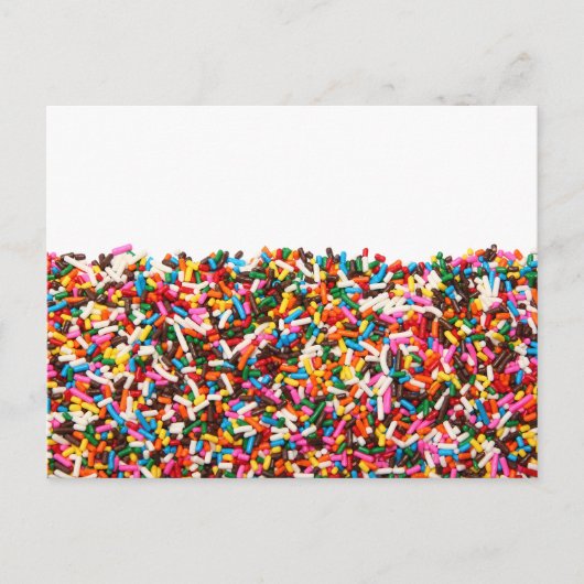 Sprinklen gefüllt Postkarte (Vorderseite)