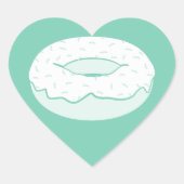 Sprinklen Herz-Aufkleber (Vorderseite)