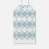 Sprinklen Hot Cocoa Winter Snowflakes Babydusche Geschenkanhänger (Rückseite)