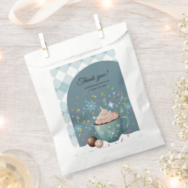 Sprinklen Hot Cocoa Winter Snowflakes Babydusche Geschenktütchen