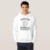 Sprinklen Ihre Donuts Hoodie (Vorne ganz)