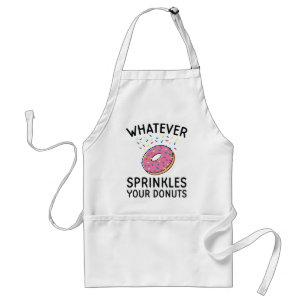 Sprinklen Ihre Donuts Schürze