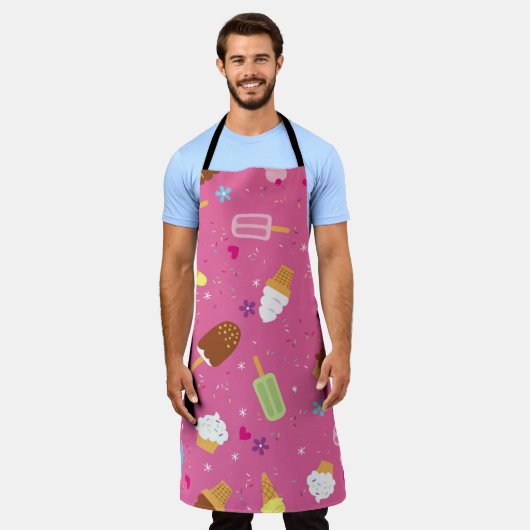 Sprinklen, Kuchen, Eis und Popsikel scat Schürze (Getragen)