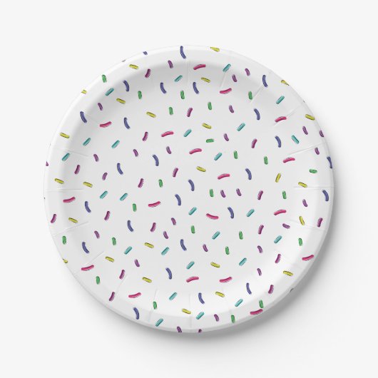 Sprinklen Pappteller (Vorderseite)